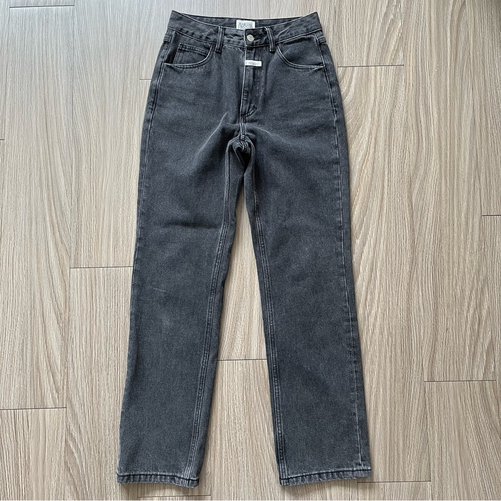 Marithe Francois Girbaud Slim Straight Jeans (Size 26)
